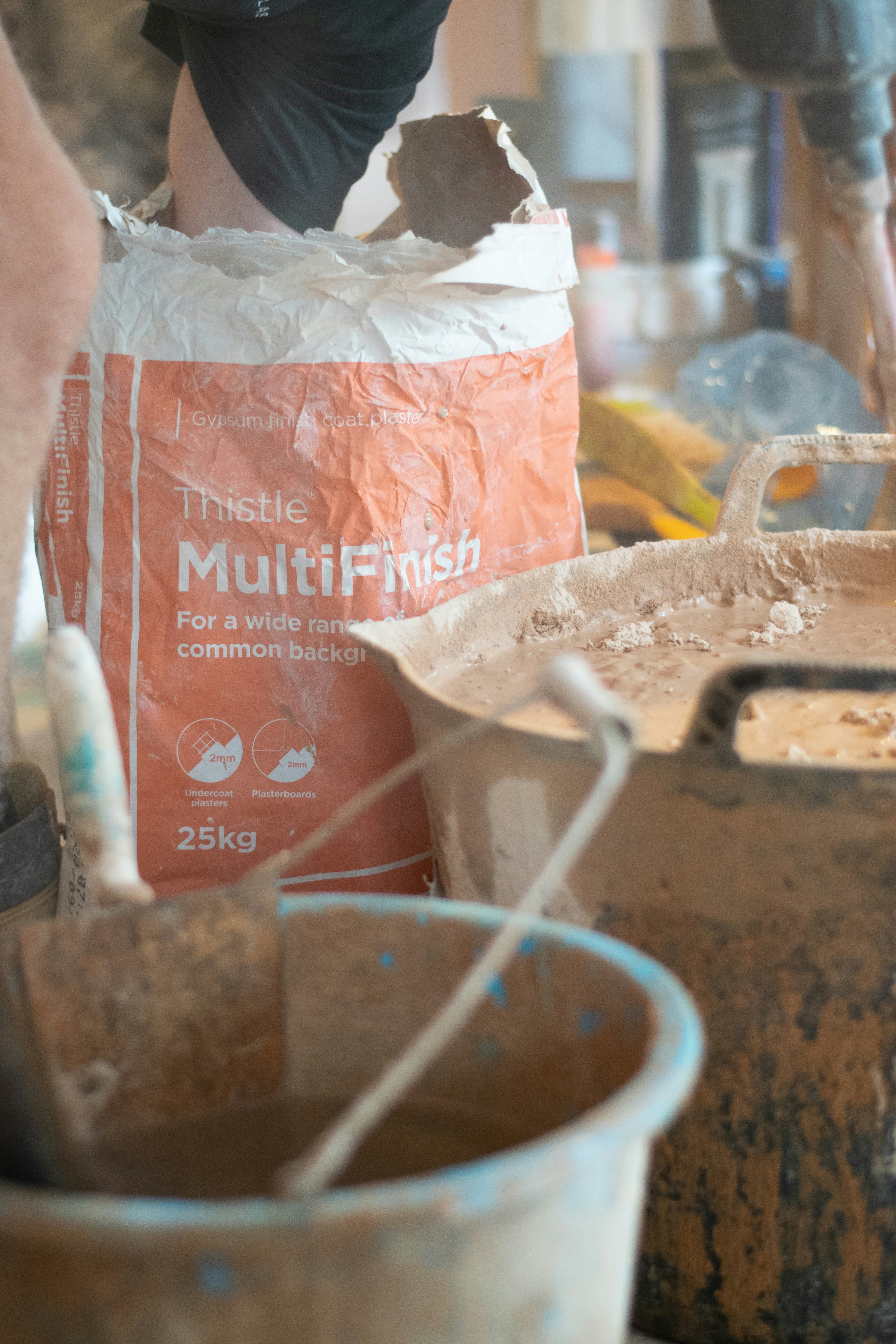 Solid plastering practical training